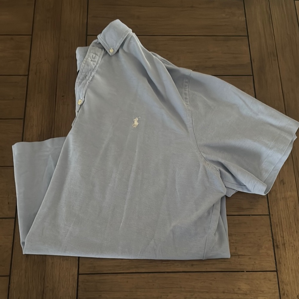 Polo by Ralph Lauren Light Blue Men's Shirt
